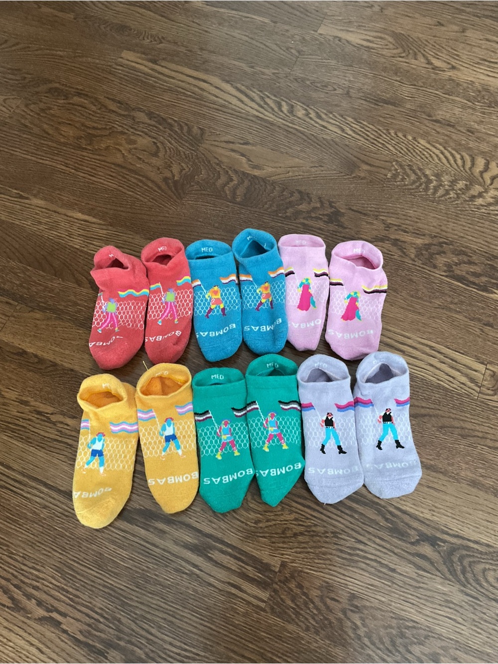 Bombas  Socks Pride flag